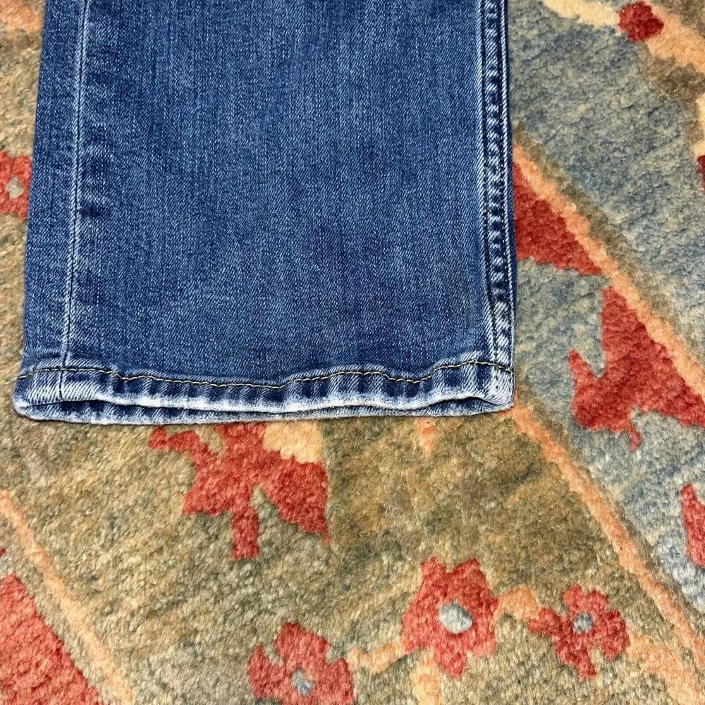 Levi's 36 x 32 Men's 513 Denim Relaxed Fit Straight Jeans - Blue